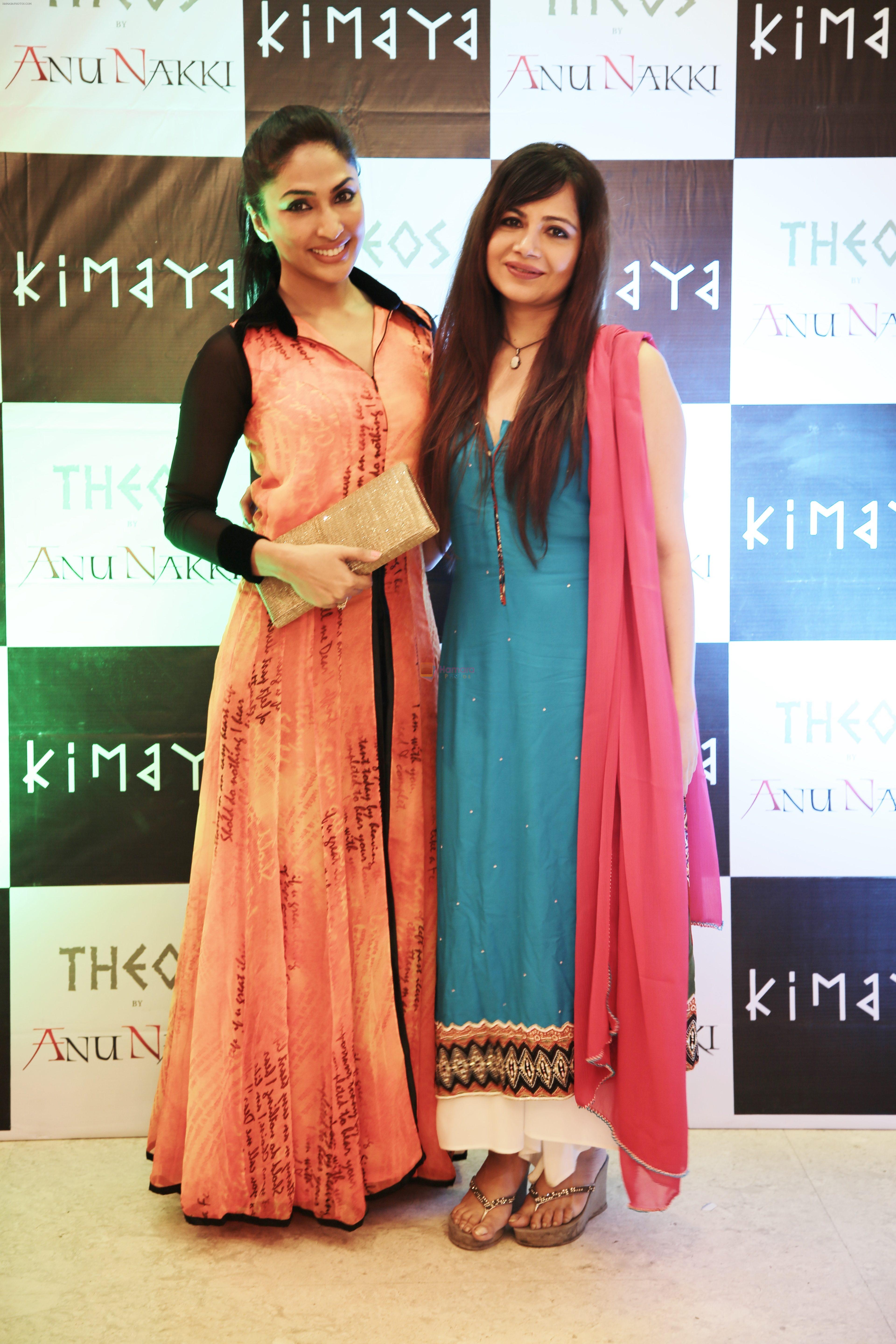 Mauli Ganguli, Natasha Singh attends launch of Ancient Greece inspired fashion 2014 collection THEOS at Kimaya