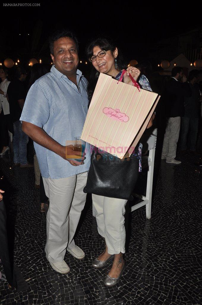 Sanjay Gupta at Nitya Bajaj fashion show in Villa 69, Mumbai on 18th April 2014