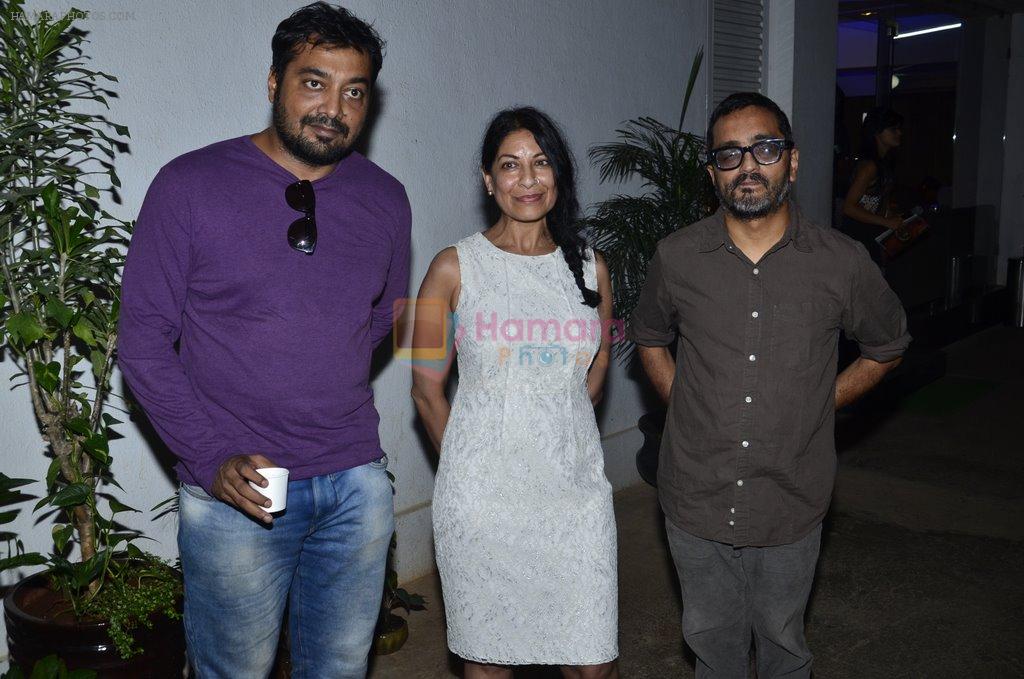 Anurag, Nisha Pahuja, Shimit Amin at the First look launch of Anurag Kashyaps Award Winning Documentary The World Before Her in Juhu on 22nd April 2014