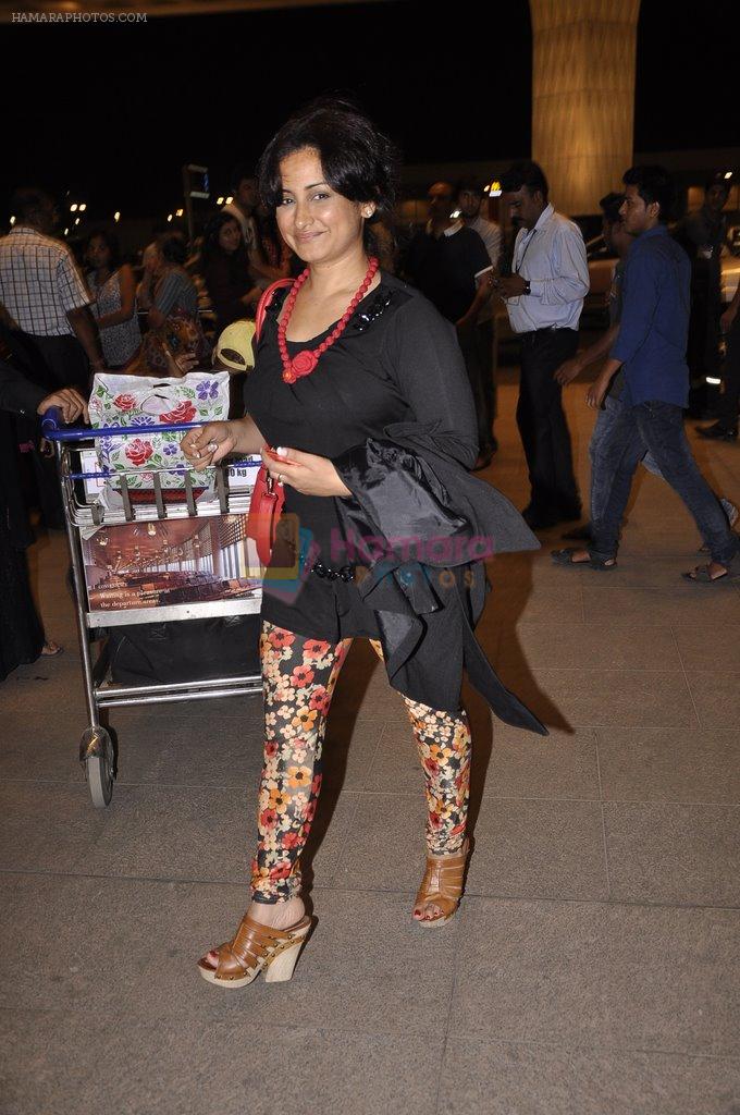 Divya Dutta at IIFA Day 3 departures in Mumbai on 23rd April 2014