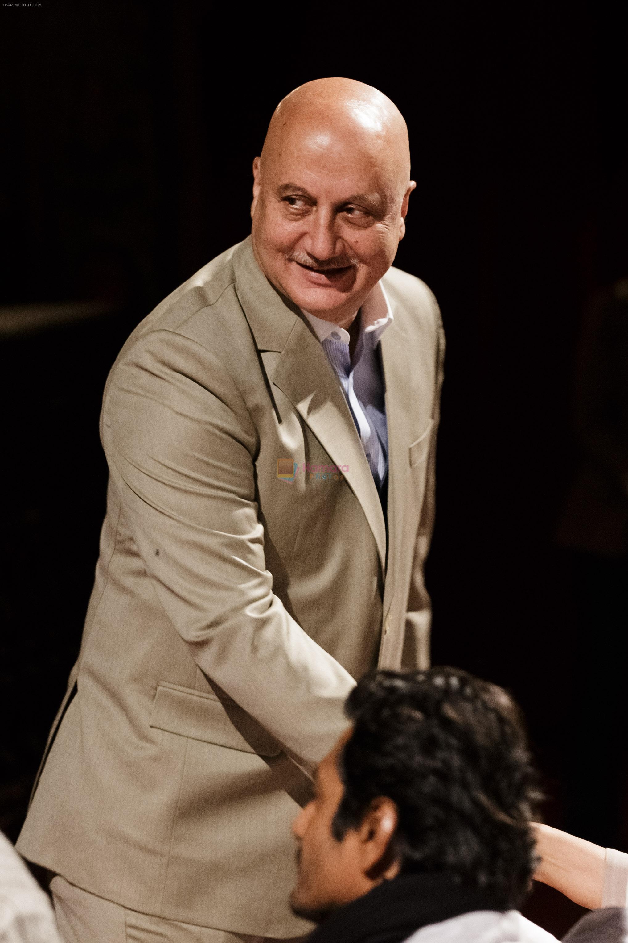 Anupam Kher at IIFA Premier and Workshop by Anupam Kher in Tampa Theater on 24th April 2014