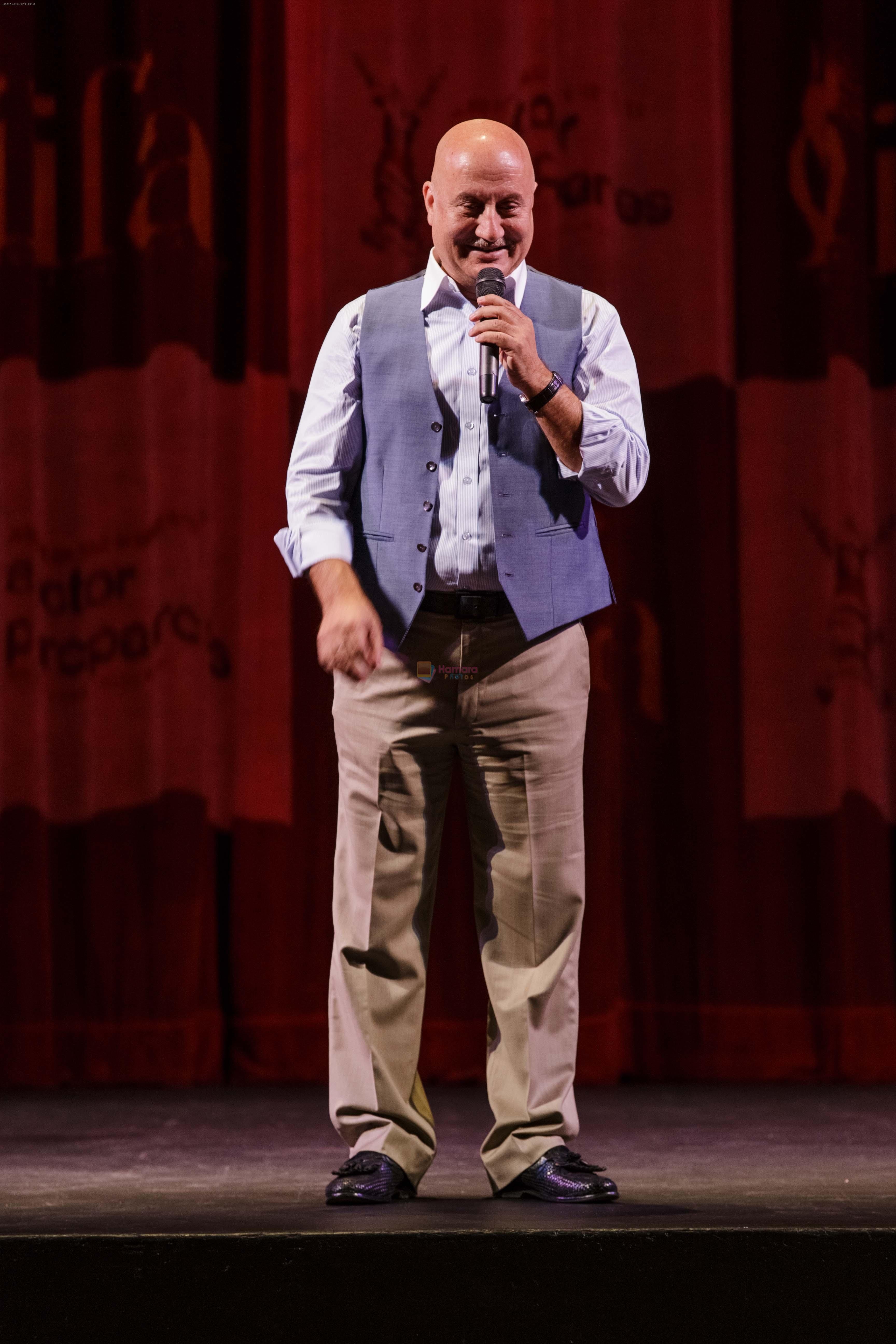 Anupam Kher at IIFA Premier and Workshop by Anupam Kher in Tampa Theater on 24th April 2014