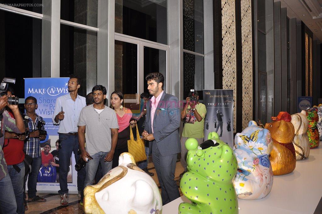Arjun Kapoor at Make A Wish Foundation's fundraiser evening Wish A teddy hosted by Sangita Jindal and Neerja Birla in Palladium Hotel on 26th April 2014