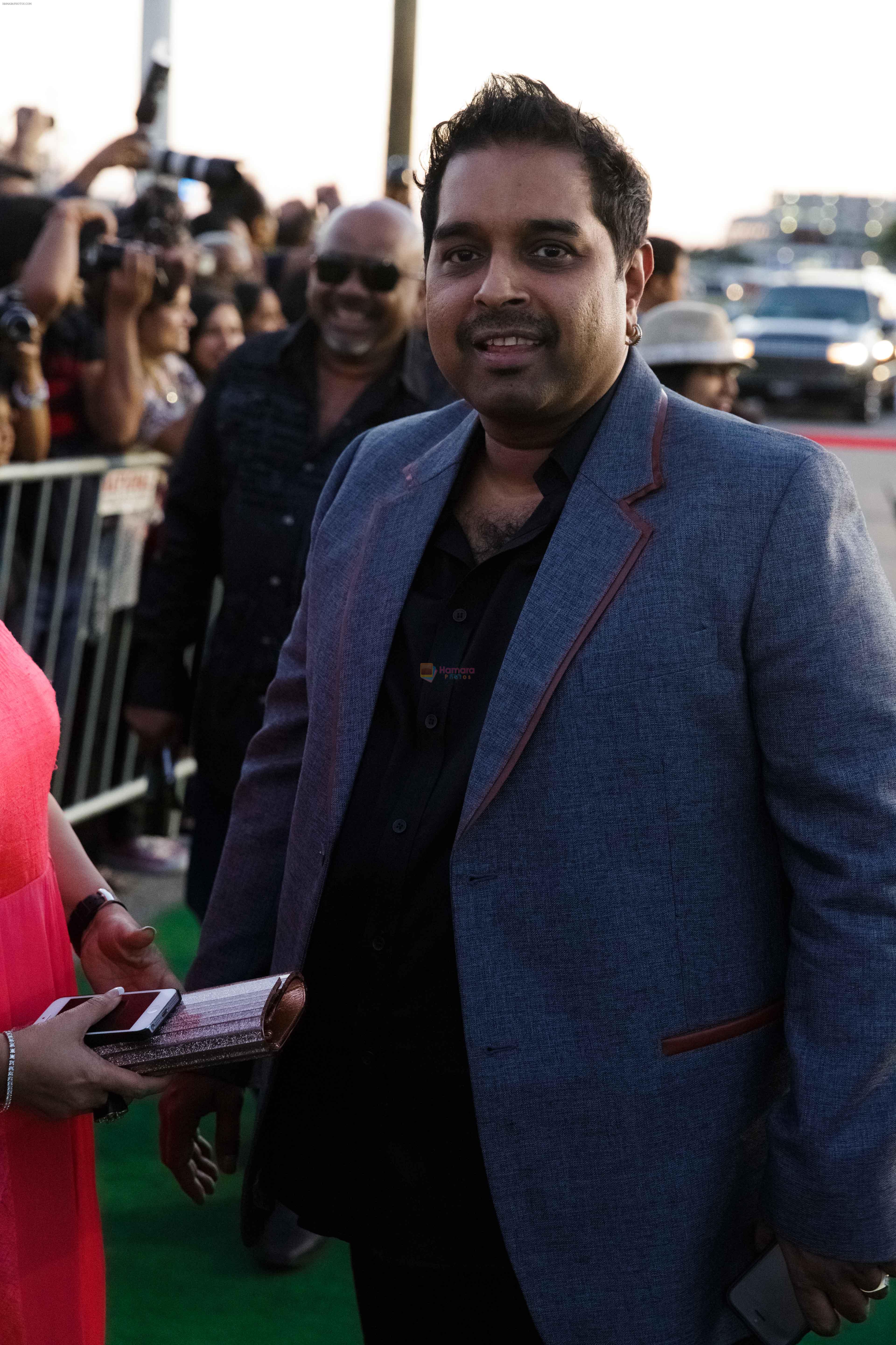 Shankar Mahadevan at IIFA Magic of the Movies Green Carpet in Mid Florida Credit Union Amphitheater on 25th April 2014