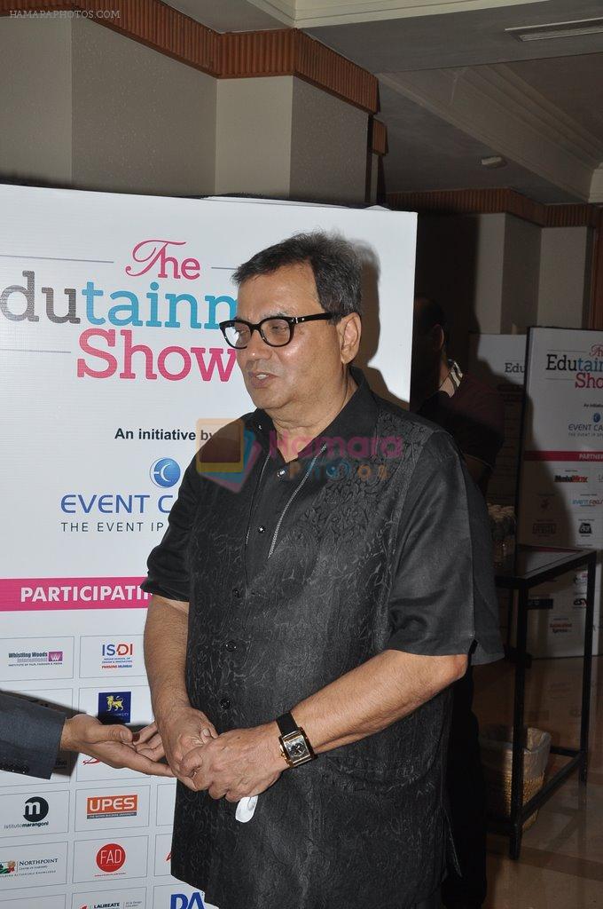 Subhash Ghai at The Edutainment Show in Mumbai on 27th April 2014