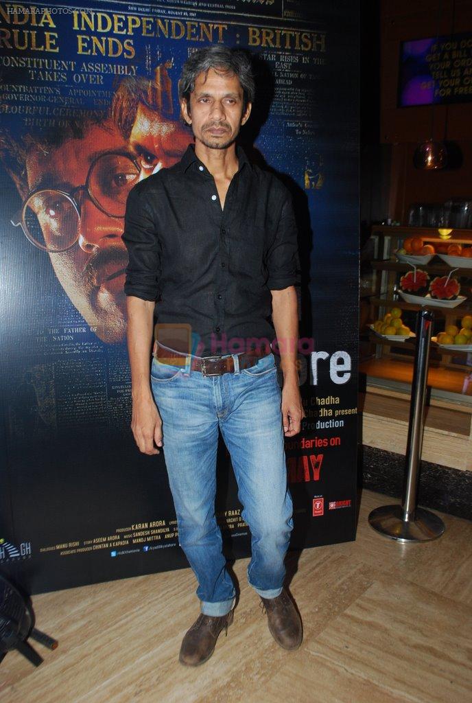Vijay Raaz at the Premiere of Kya Dilli Kya Lahore in Mumbai on 30th April 2014