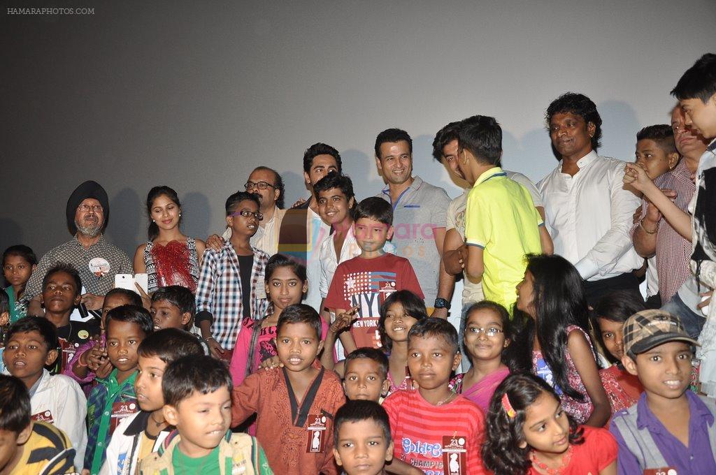 Gurmeet Choudhary, rohit Roy at an event organised for Thalassemia patients in Mumbai on 4th May 2014