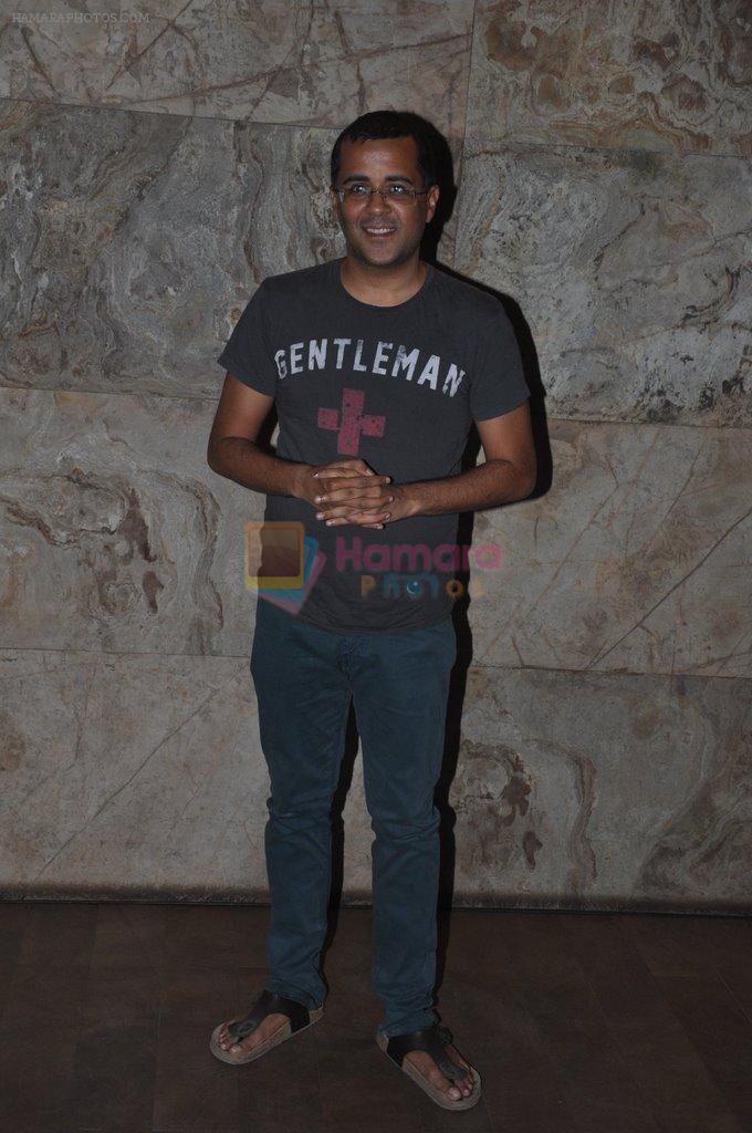 Chetan Bhagat at Light box screening of Hawaa Hawaai in Mumbai on 4th May 2014
