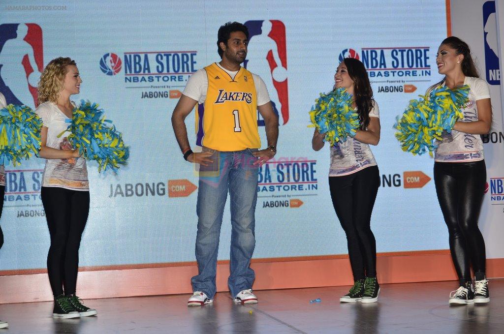 Abhishek bachchan launches Jabong NBA.Store.in in Four Seasons, Mumbai on 6th May 2014