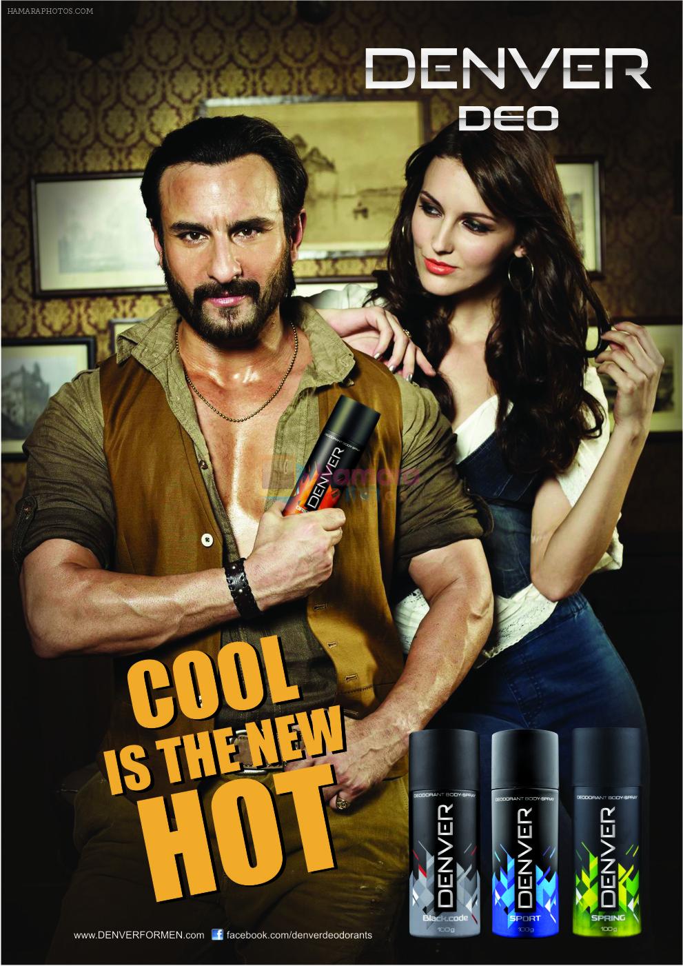 Saif Ali Khan to endorse DENVER Deodorant, COOL IS THE NEW HOT