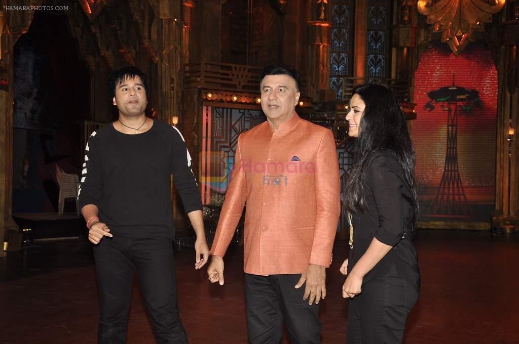 Anu Malik, Mona Singh, Krishna Abhishek at entertainment ke liye kuch bhi karega in Yashraj, Mumbai on 8th May 2014
