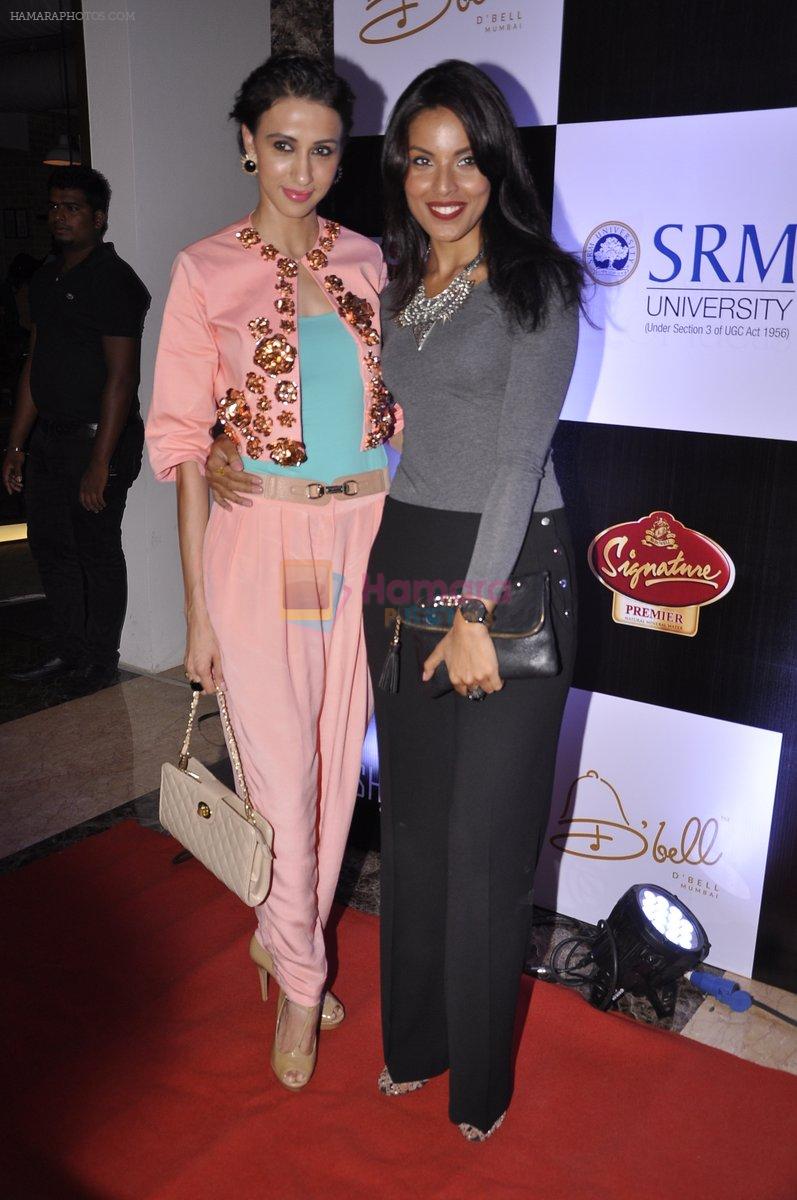 Deepti Gujral, Alecia Raut at Mr India Competition in Mumbai on 8th May 2014