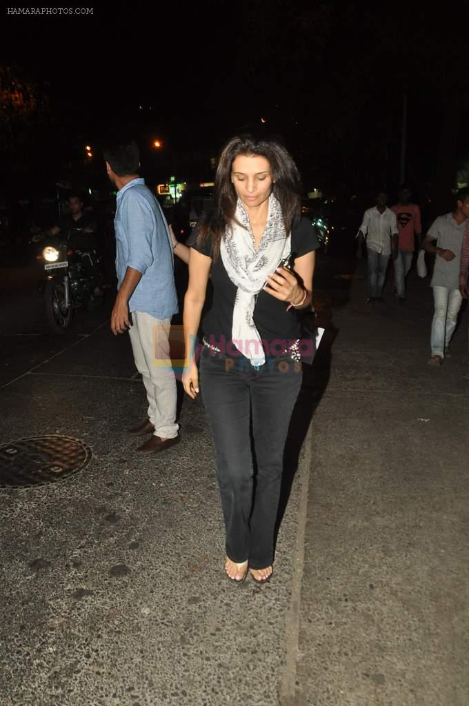 Rhea pillai snapped at bandra police station in Mumbai on 8th May 2014
