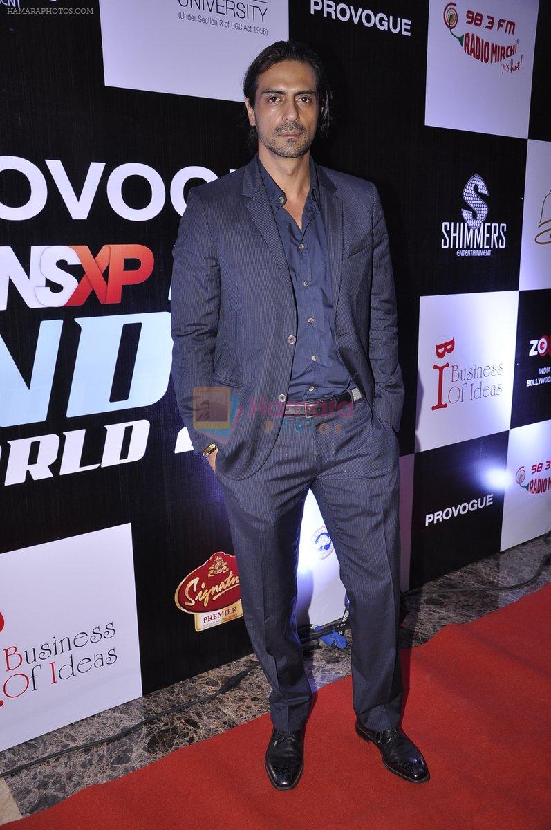 Arjun Rampal at Mr India Competition in Mumbai on 8th May 2014
