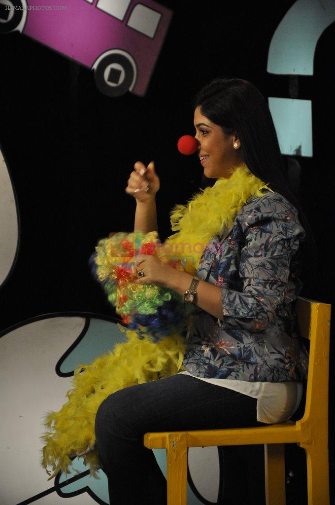 Sakshi Tanwar on the sets of Captain Tiao show in Mehboob, Mumbai on 10th May 2014