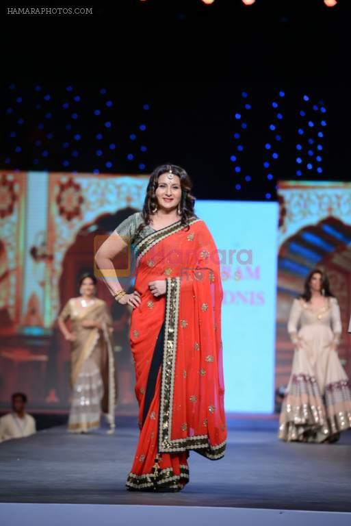 Poonam Dhillon walks for cpaa in Mumbai on 11th May 2014
