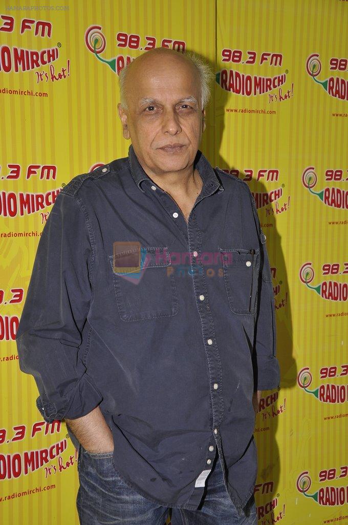 Mahesh Bhatt at CityLights Movie Promotions at Radio Mirchi  on 14th May 2014