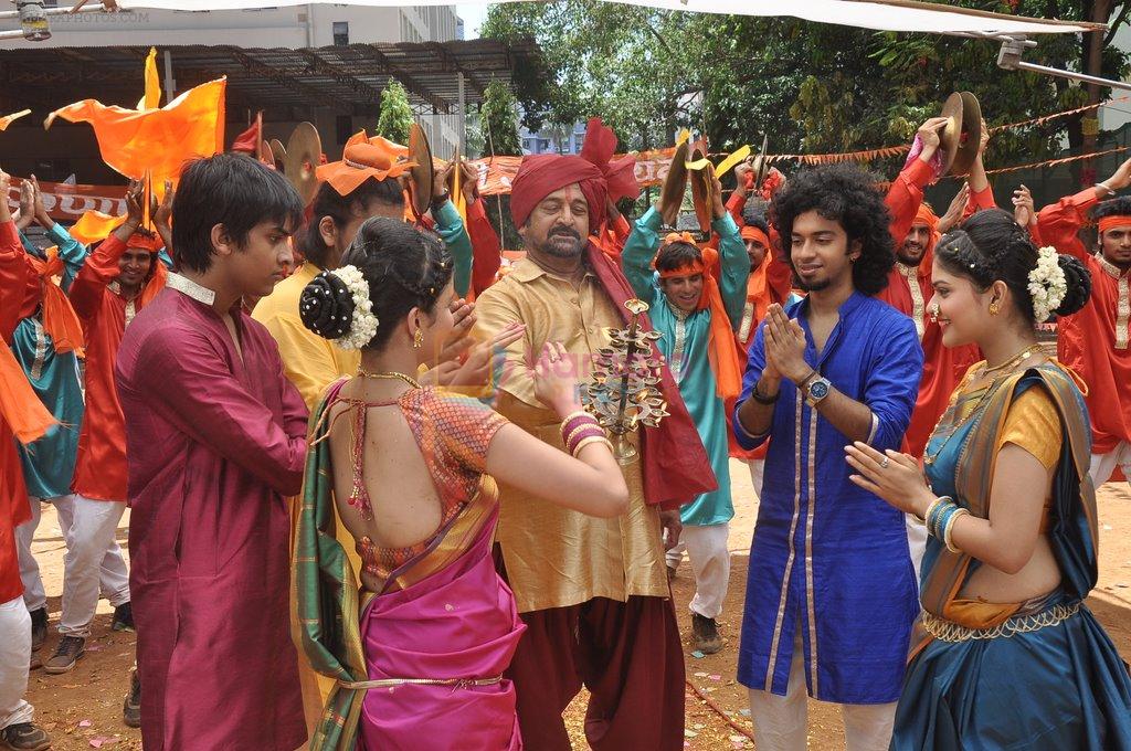 Mahesh Manjrekar's film on location Janiva in Kandivli, Mumbai on 24th May 2014