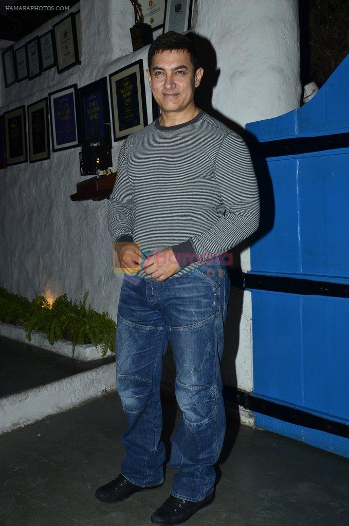 Aamir Khan at Heropanti success bash in Plive, Mumbai on 25th May 2014