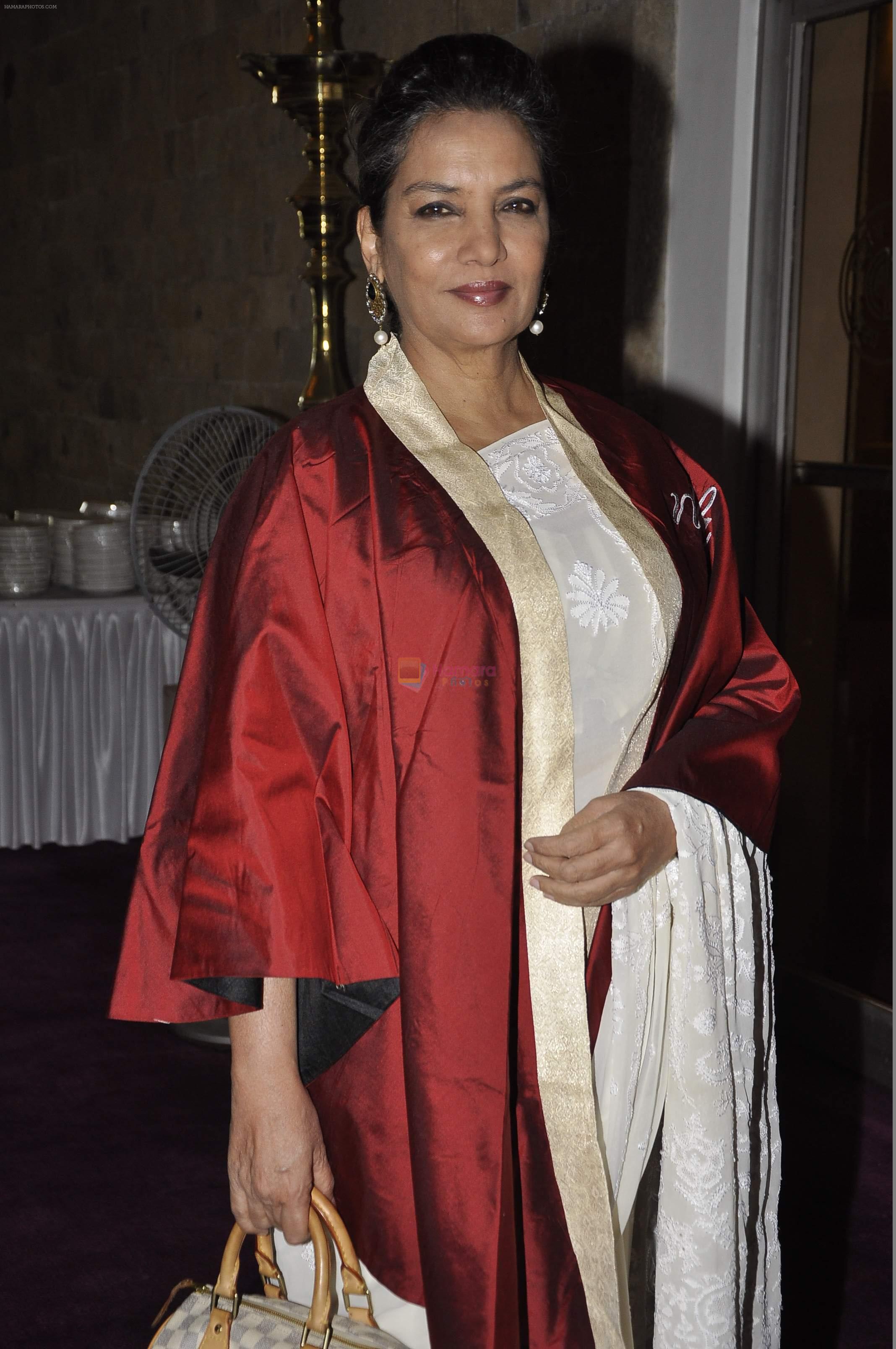 Shabana Azmi celebrating the success of Batch 2014 convocation ceremony and graduation show at NCPA, Mumbai on 25th May 2014