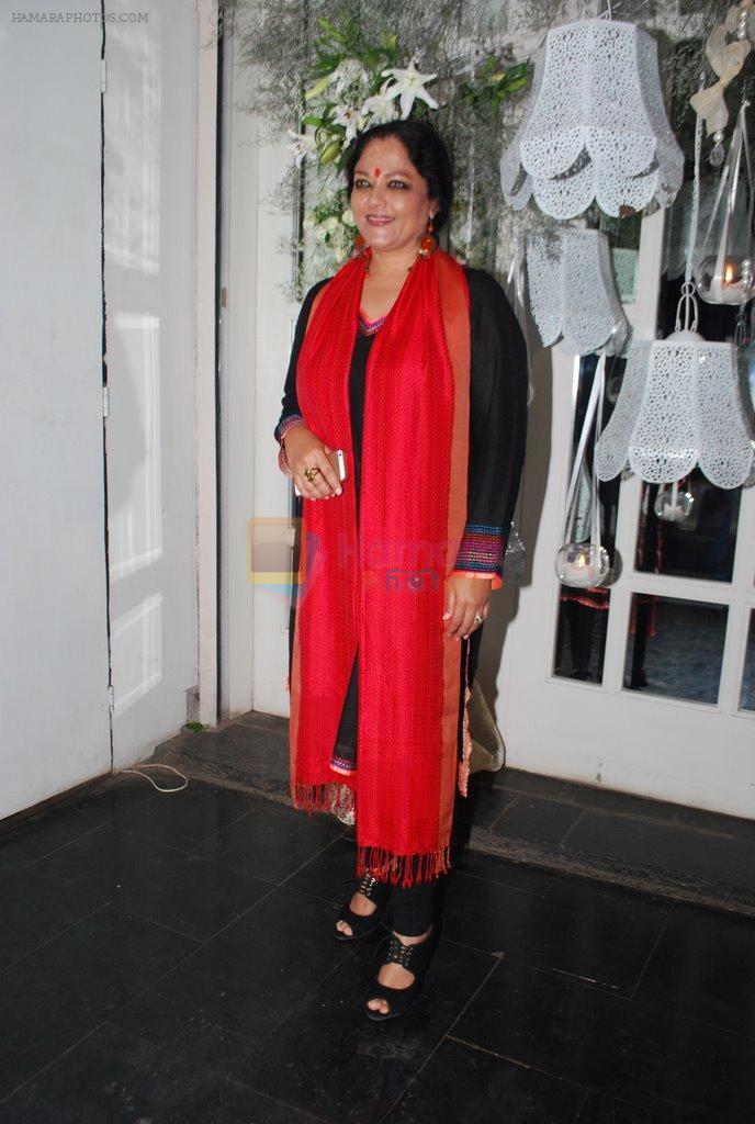 Tanvi Azmi at Shahid Kapoor's bash for dad Pankaj Kapur in Villa 69, Mumbai on 28th May 2014
