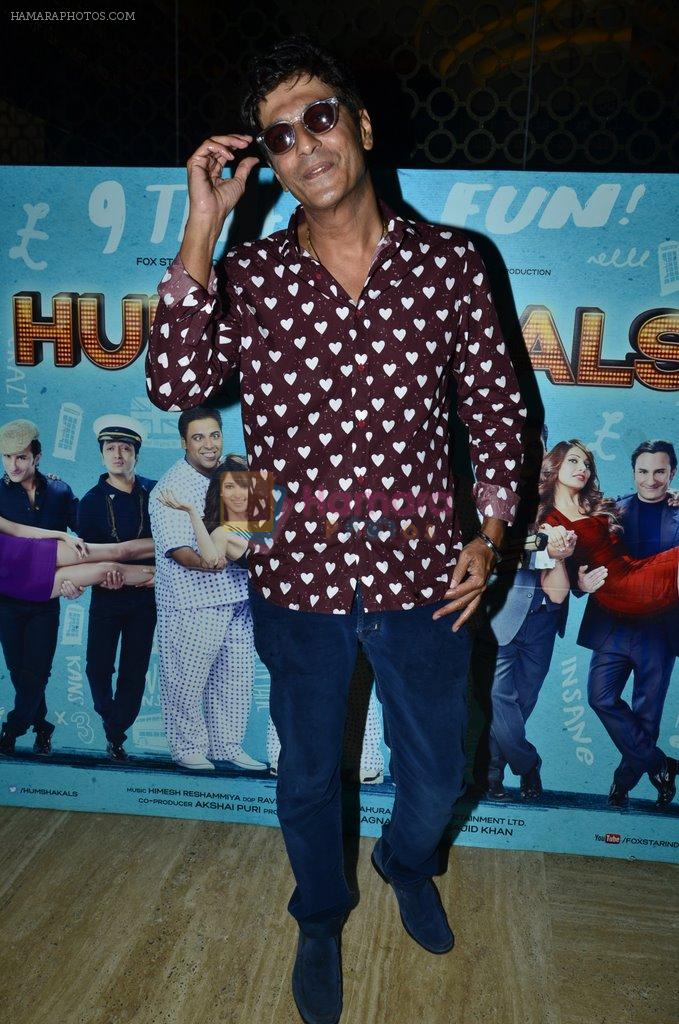 Chunky Pandey at Humshakals Trailer Launch in Mumbai on 29th May 2014