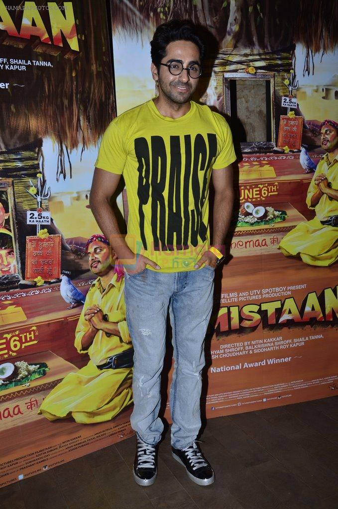 Ayushman Khurana at Filmistaan special screening Lightbox, Mumbai on 3rd June 2014