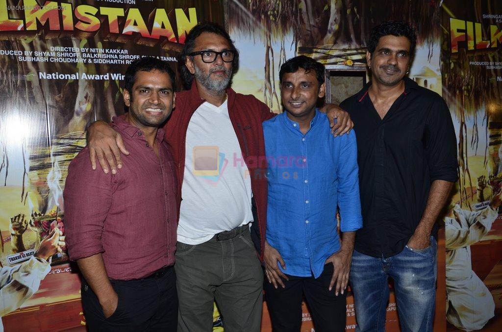 Sharib Hashmi, Nitin Kakkar, Innamulhaq, Rakesh Mehra at Filmistaan special screening Lightbox, Mumbai on 3rd June 2014