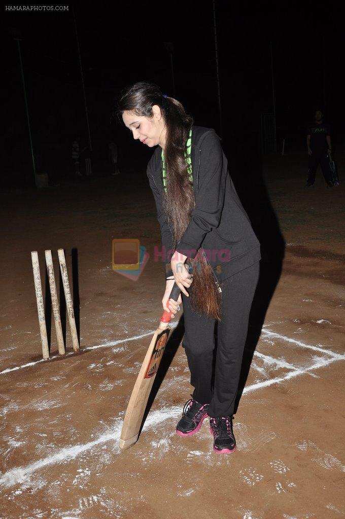 Sasha Agha at celebrity cricket match in Juhu, Mumbai on 6th June 2014