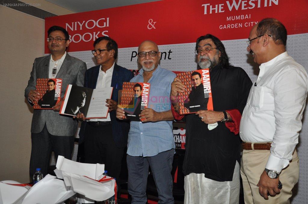 Pritish Nandy laucnhes book on Aamir Khan written by Pradeep Chandra in Westin, Mumbai on 8th June 2014