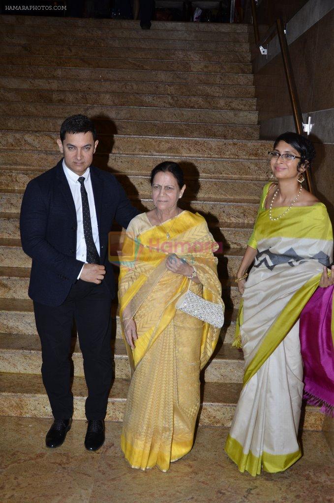 Aamir Khan, Kiran Rao at the Launch of Dilip Kumar's biography The Substance and The Shadow in Grand Hyatt, Mumbai on 9th June 2014