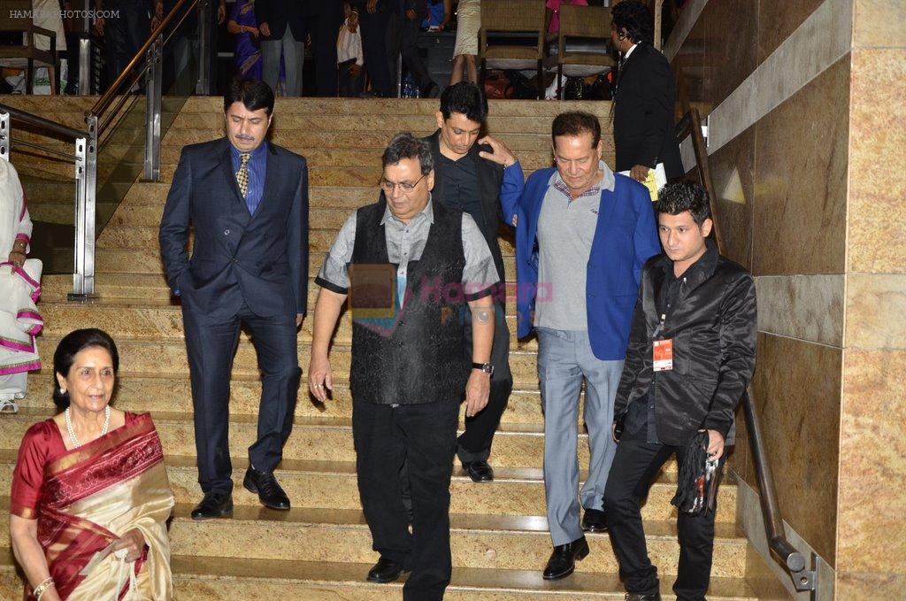 Subhash Ghai, Salim Khan at the Launch of Dilip Kumar's biography The Substance and The Shadow in Grand Hyatt, Mumbai on 9th June 2014
