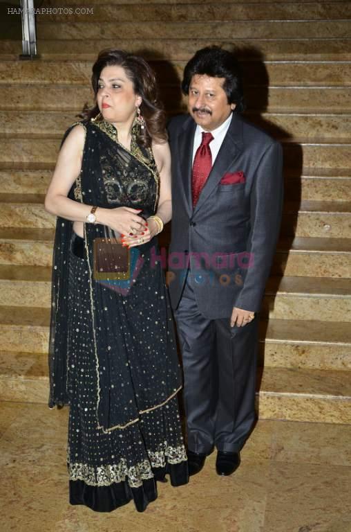 Pankaj Udhas at the Launch of Dilip Kumar's biography The Substance and The Shadow in Grand Hyatt, Mumbai on 9th June 2014