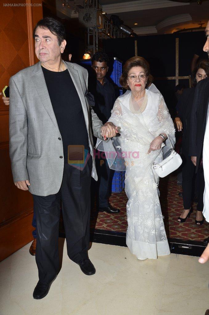 Randhir Kapoor at the Audio release of Lekar Hum Deewana Dil in Mumbai on 12th June 2014