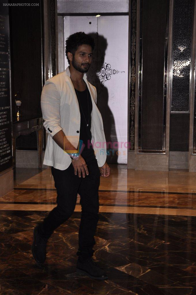 Shahid Kapoor at GQ Best Dressed in Mumbai on 14th June 2014