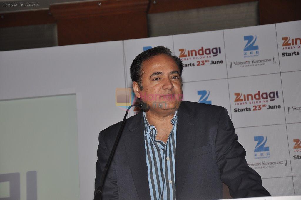 Bharat Ranga at the launch of Zee's _Zindagi_ channel in J W Marriott, Mumbai on 16th June 2014