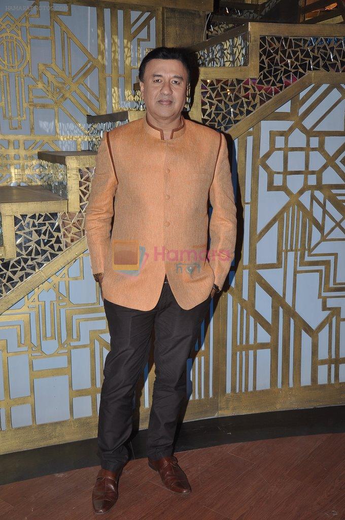 Anu Malik on the sets of Entertainment Ke Liye Kuch Bhi Karega on 17th June 2014