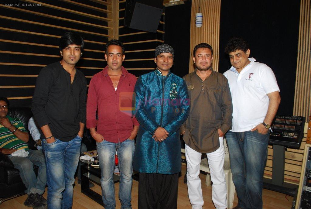 Shahid Mallya at Lateef film music recording in Goregaon on 19th June 2014