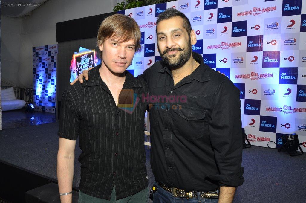 Luke Kenny at 9X Media celebrates World Music Day with the launch of Music dil mein in Villa 69 on 20th June 2014