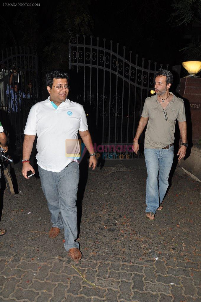 Anil Thadani at Sidharth Malhotra success bash at home in Mumbai on 28th June 2014