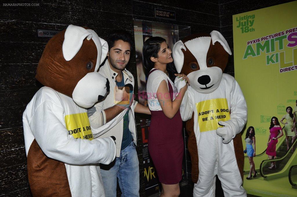 Armaan Jain, Deeksha Seth at Lekar Hum Deewana Dil promotional event in Mumbai on 29th June 2014