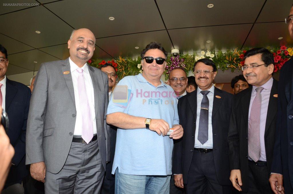 Rishi Kapoor launches IDBI bank in Mumbai on 1st July 2014