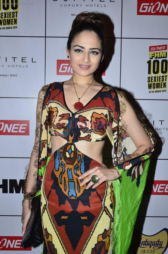 Zoya Afroz at FHM Sexiest Women party in Bandra, Mumbai on 2nd July 2014