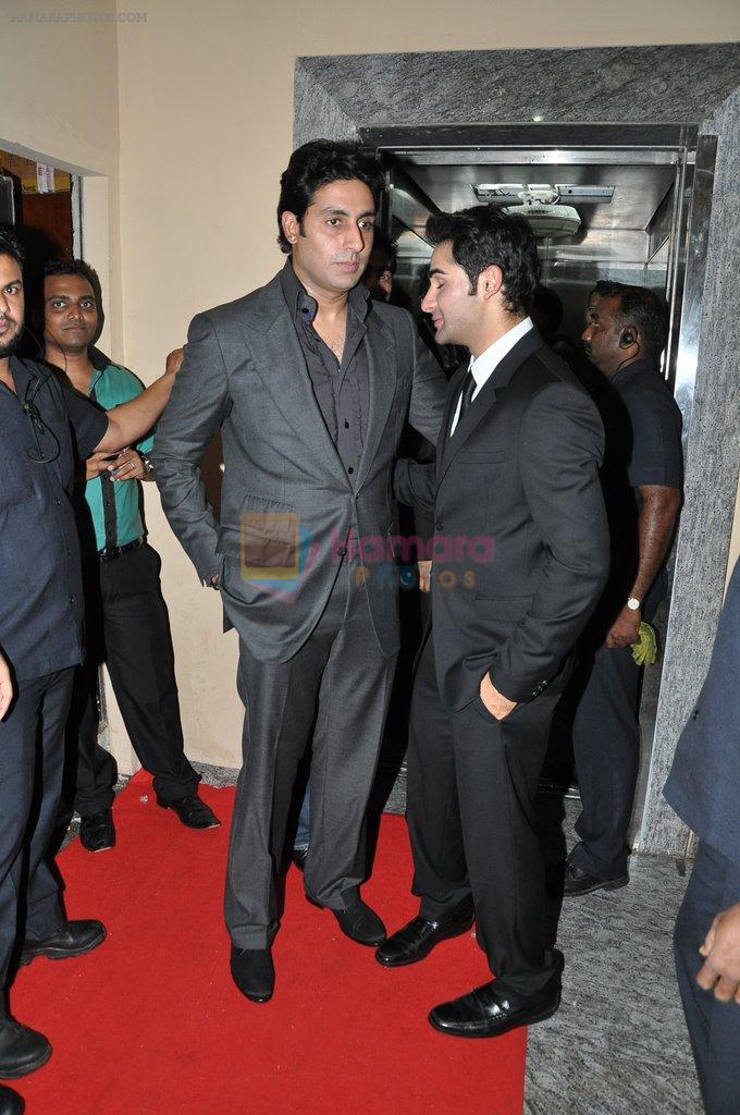 Abhishek Bachchan, Armaan Jain at Lekar Hum Deewana Dil Premiere in PVR on 4th July 2014