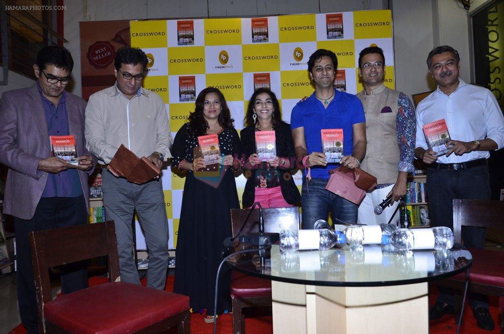 Salim Merchant, Rohit Roy, Talat Aziz, Manasi Joshi Roy at Manhattan Mango book launch in Crossword, Kemps Corner on 4th July 2014