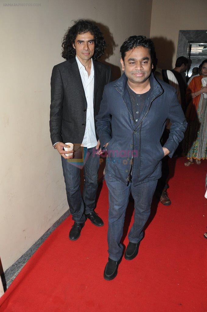 A R Rahman, Imtiaz Ali at Lekar Hum Deewana Dil Premiere in PVR on 4th July 2014