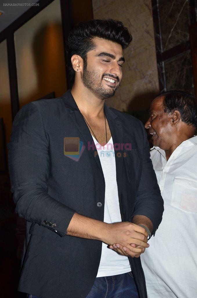 Arjun Kapoor at Baba Siddiqui's iftar party in Mumbai on 6th July 2014