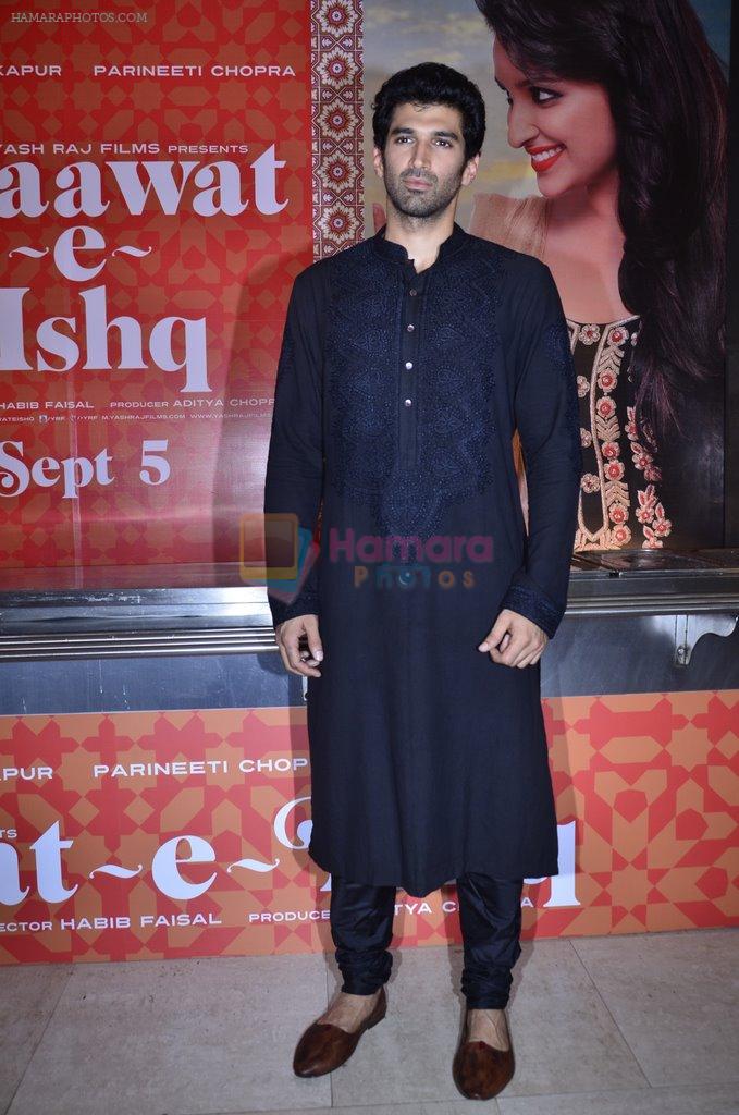Aditya Roy Kapoor promote Daawat-e-Ishq in Mumbai on 7th July 2014
