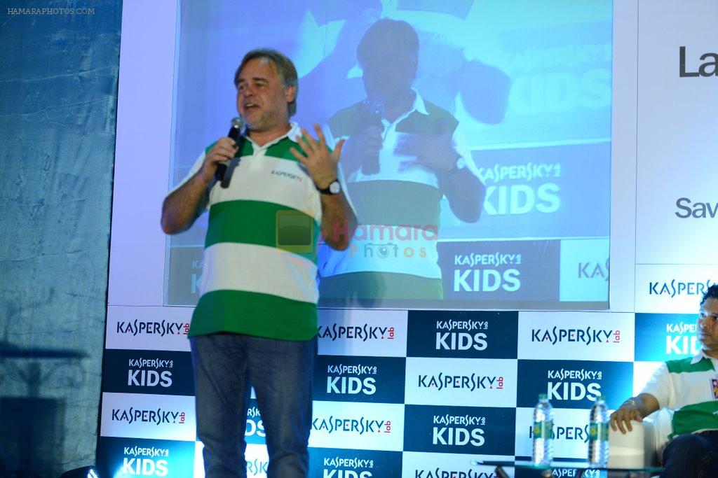 Eugene Kaspersky launch Kaspersky kids awareness program in Ryan International School, Mumbai on 23rd July 2014