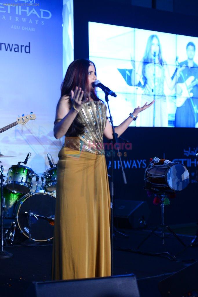Sona Mohapatra at Etihad Jet collaboration event at grand hyatt on 24th July 2014